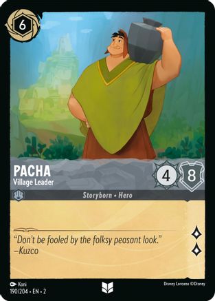Pacha - Village Leader (2-190) (Cold Foil)