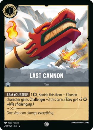 Last Cannon (2-202) (Cold Foil)