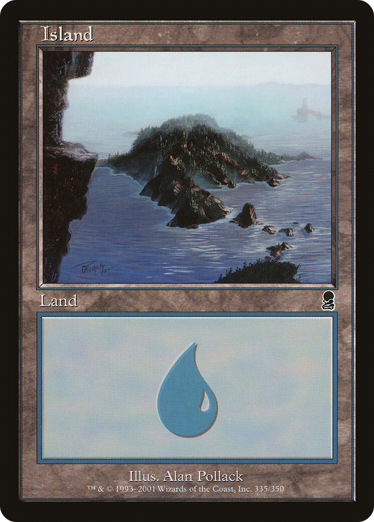 Island (ODY-335) (Foil)