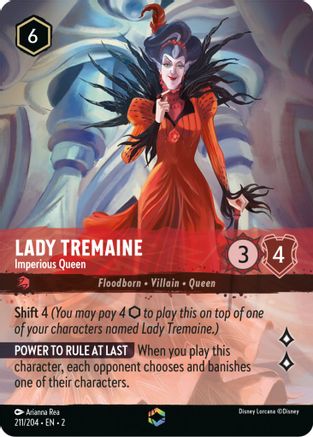 Lady Tremaine - Imperious Queen (Enchanted) (2-211) (Holofoil)