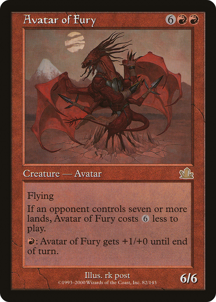 Avatar of Fury (PCY-082) (Foil)