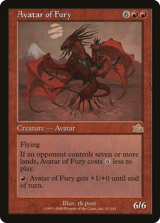 Avatar of Fury (PCY-082) (Foil)