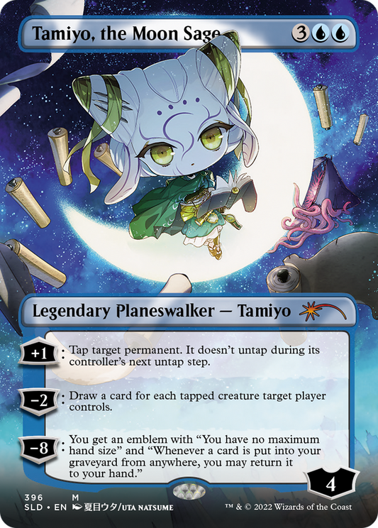 Tamiyo, the Moon Sage (SLD-396) (Borderless) (Foil)