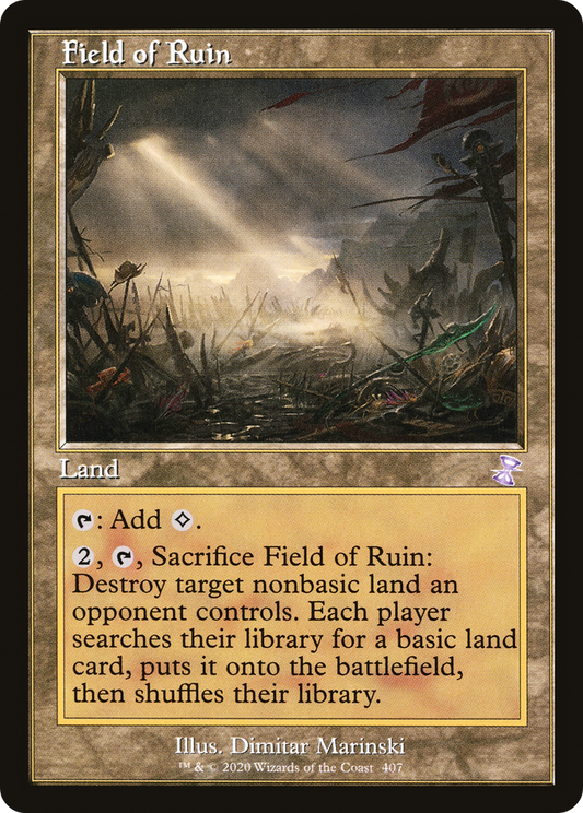 Field of Ruin (TSR-407) (Foil)
