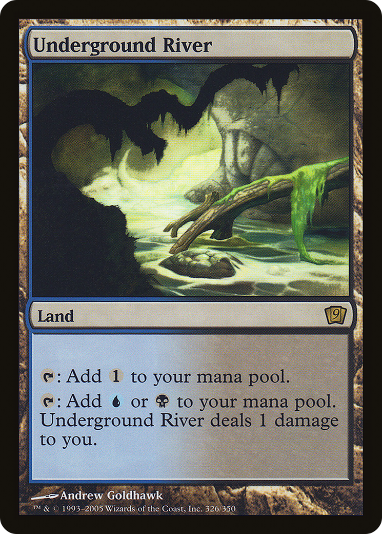 Underground River (9ED-326★) (Foil)