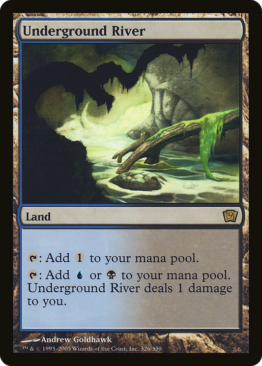Underground River (9ED-326★) (Foil)