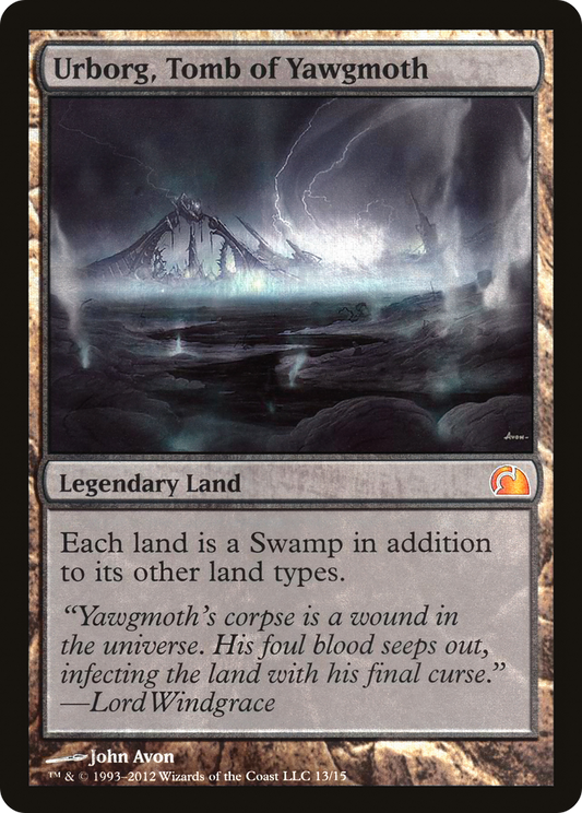Urborg, Tomb of Yawgmoth (V12-013) (Foil)