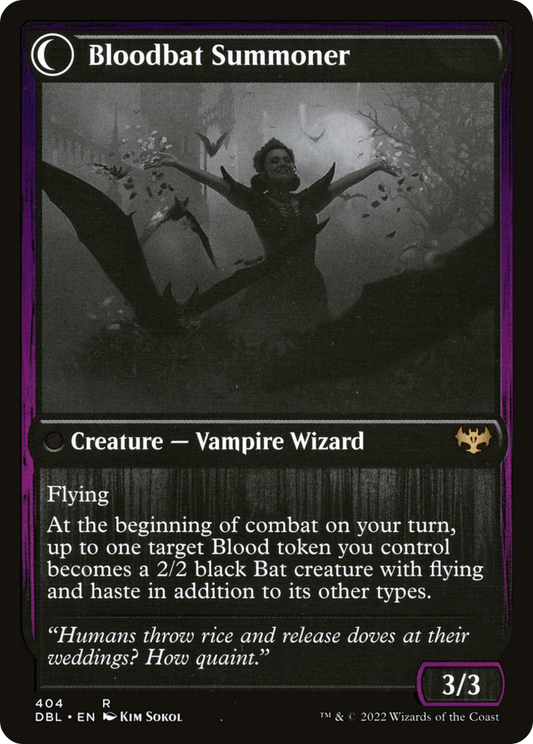 Voldaren Bloodcaster // Bloodbat Summoner (DBL-404) (Foil)