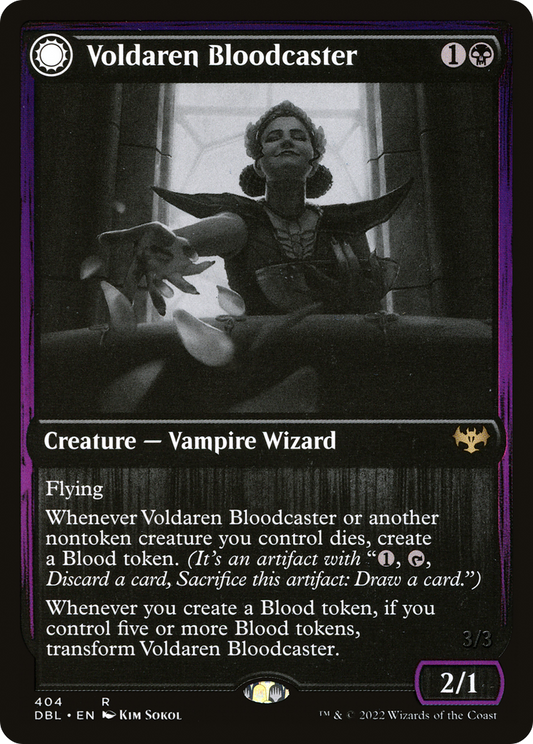Voldaren Bloodcaster // Bloodbat Summoner (DBL-404) (Foil)