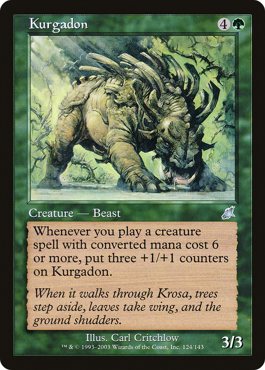 Kurgadon (SCG-124) (Foil)