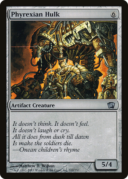 Phyrexian Hulk (8ED-310★) (Foil)