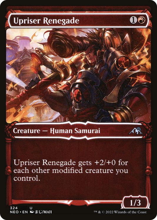 Upriser Renegade (NEO-324) (Showcase) (Foil)