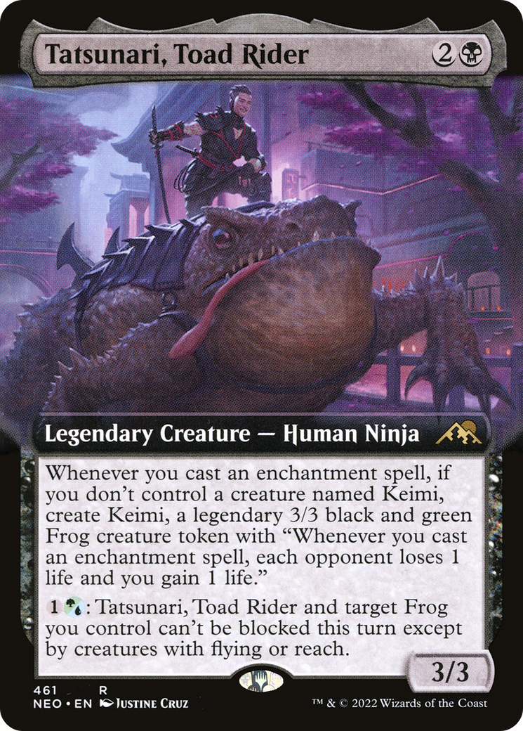 Tatsunari, Toad Rider (NEO-461) (Extended Art)