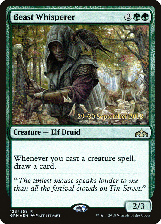 Beast Whisperer (PRE-123S) (Foil)