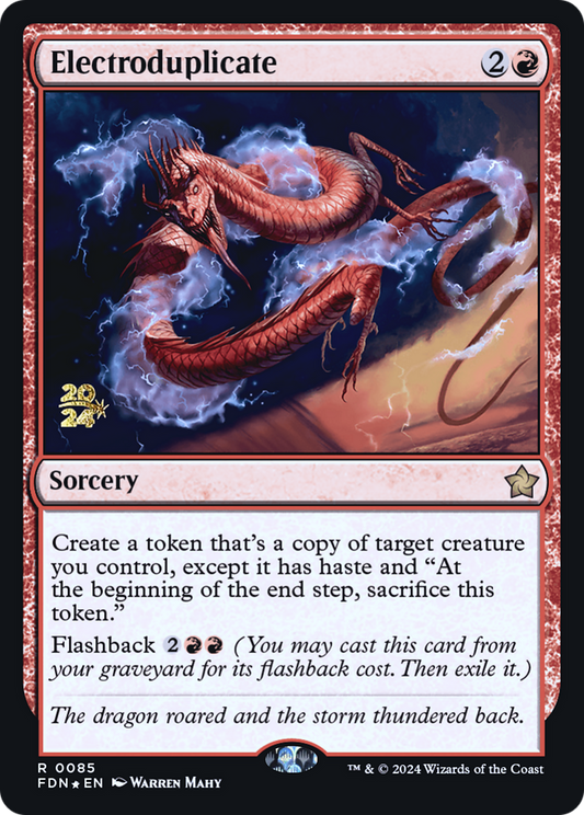 Electroduplicate (PRE-85S) (Foil)