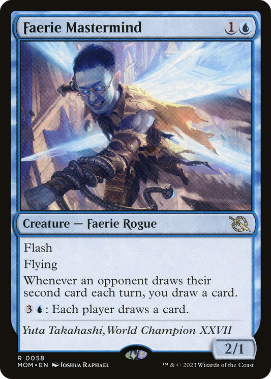 Faerie Mastermind (MOM-058) (Foil)