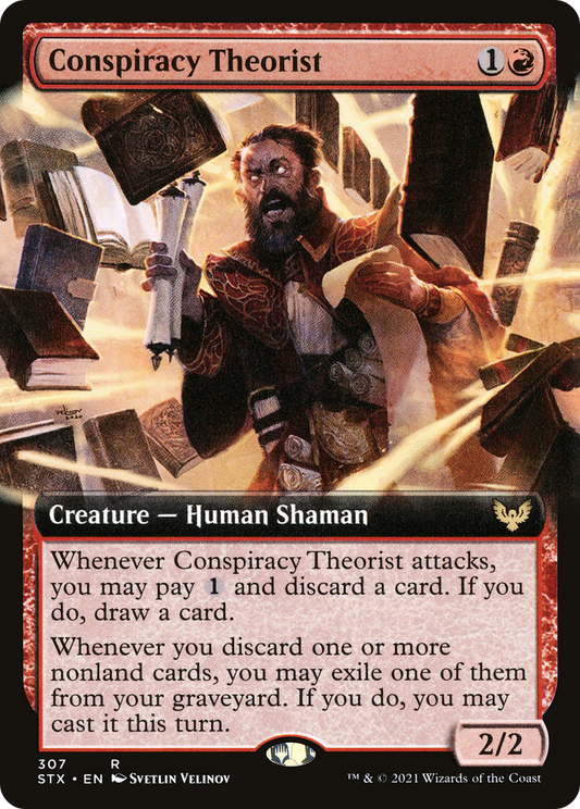 Conspiracy Theorist (STX-307) (Extended Art) (Foil)