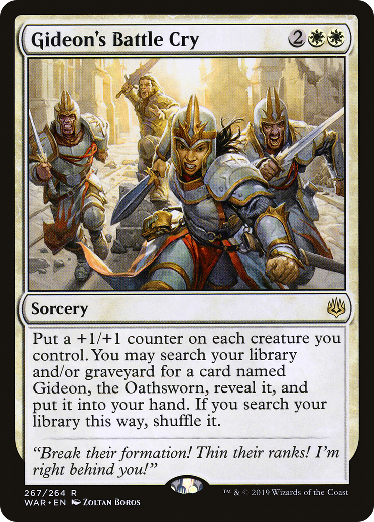 Gideon's Battle Cry (WAR-267)