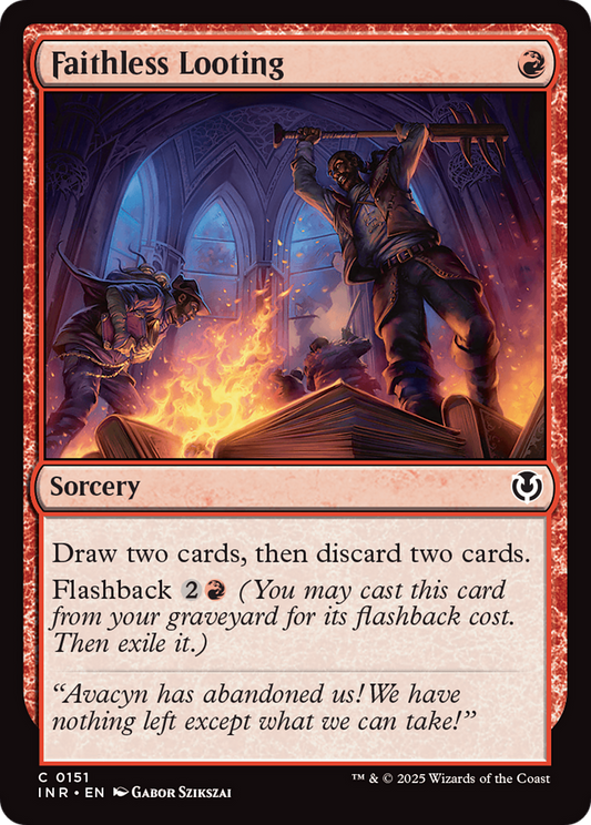 Faithless Looting (INR-151) (Foil)