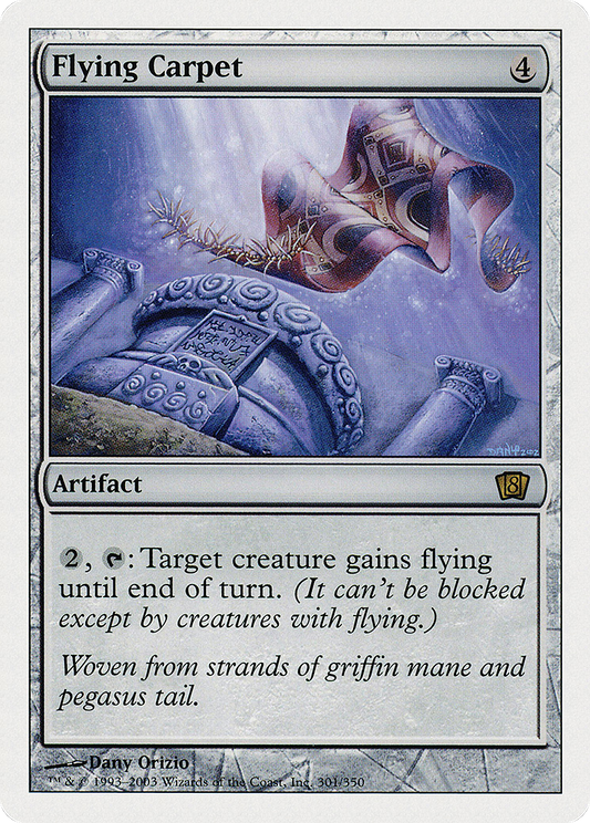 Flying Carpet (8ED-301★) (Foil)