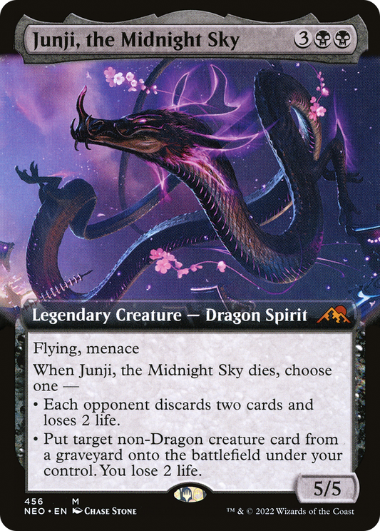 Junji, the Midnight Sky (NEO-456) (Extended Art) (Foil)
