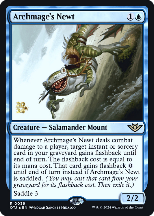 Archmage's Newt (PRE-39S) (Foil)