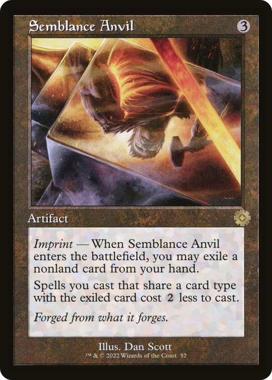 Semblance Anvil (BRR-052) (Foil)