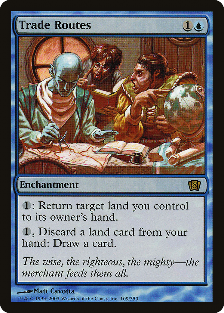 Trade Routes (8ED-109) (Foil)