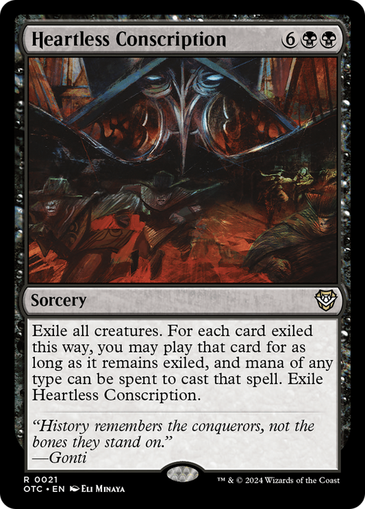 Heartless Conscription (OTC-021)