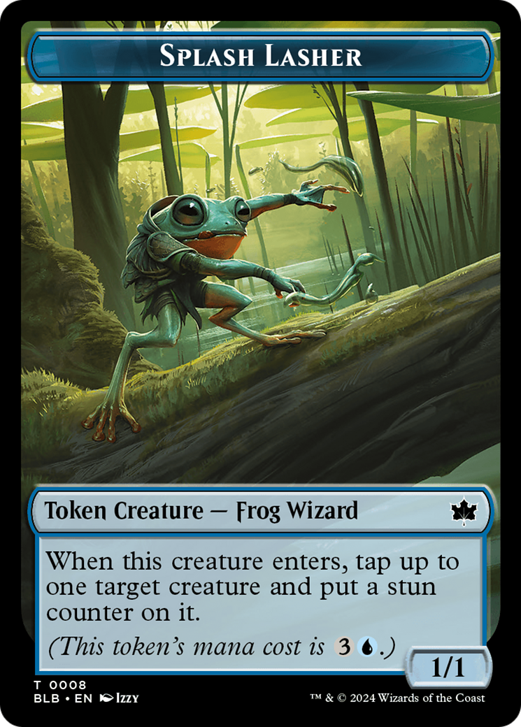 Splash Lasher Token (BLB-008)