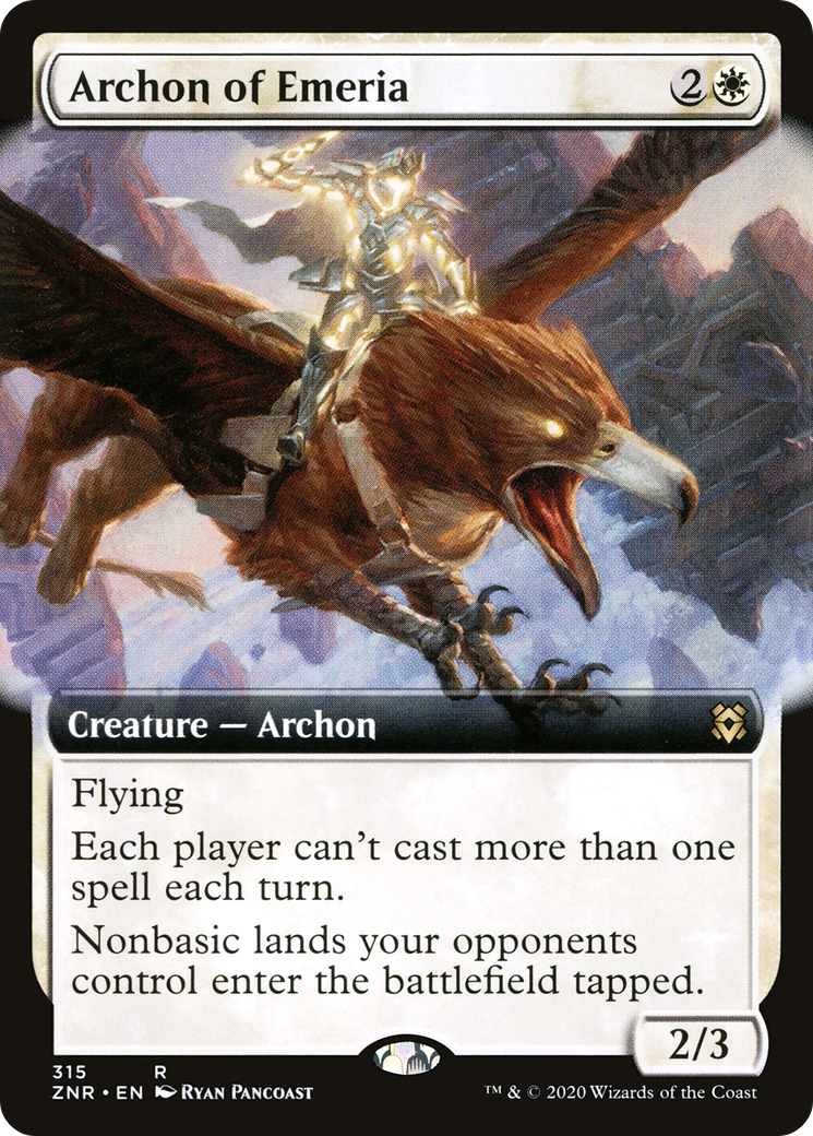 Archon of Emeria (ZNR-315) (Extended Art) (Foil)