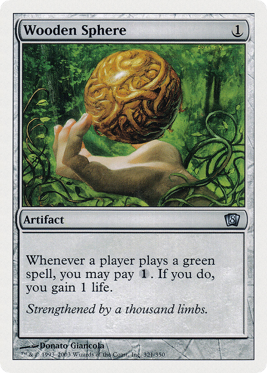 Wooden Sphere (8ED-321)