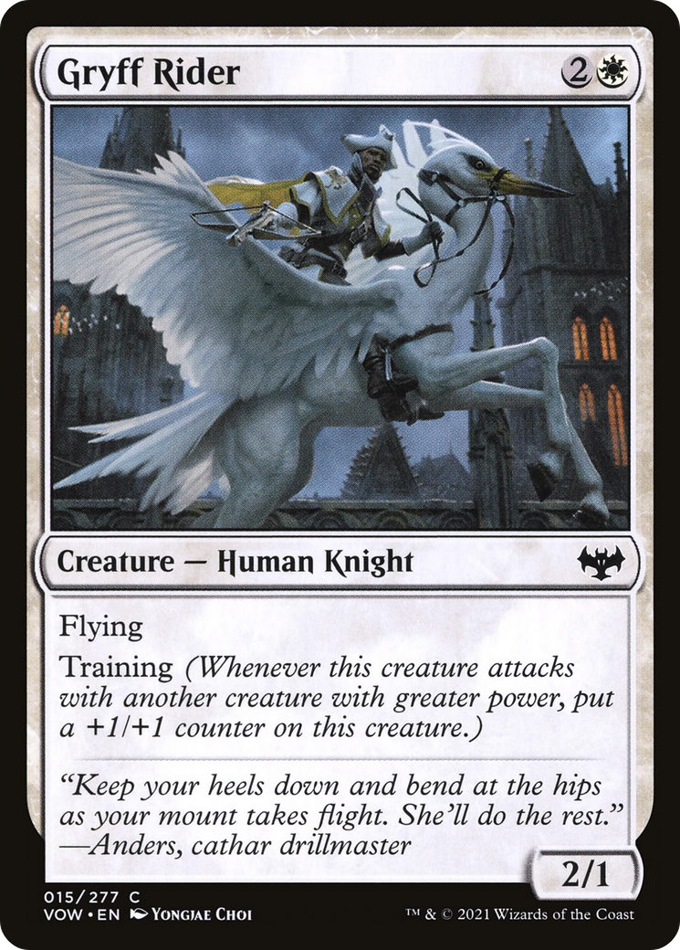 Gryff Rider (VOW-015) (Foil)