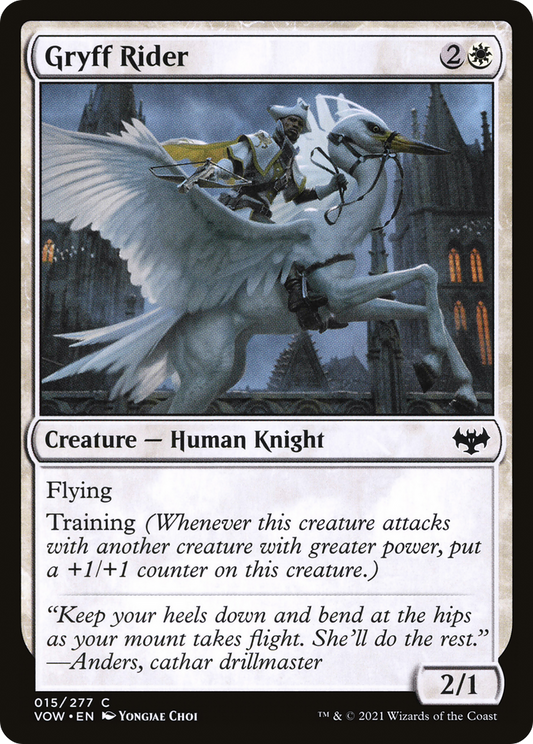 Gryff Rider (VOW-015) (Foil)
