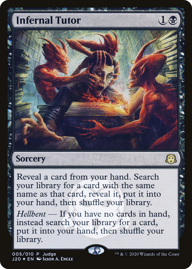 Infernal Tutor (JDG-005) (Foil)