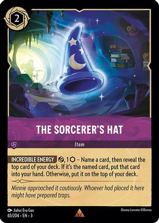 The Sorcerer's Hat (3-065) (Cold Foil)