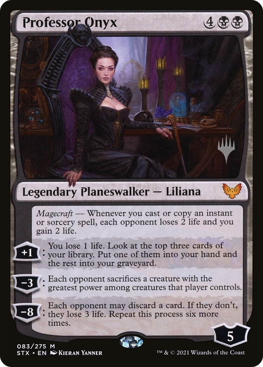 Professor Onyx (PPSTX-83P) (Foil)