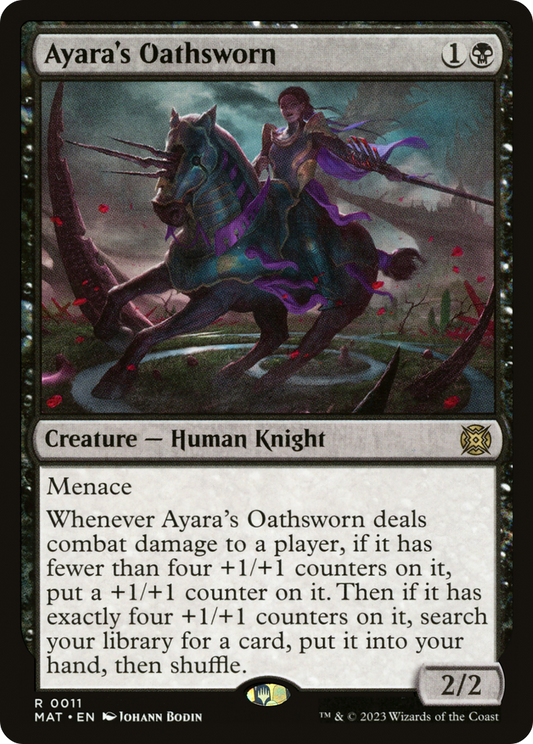 Ayara's Oathsworn (MAT-011) (Foil)