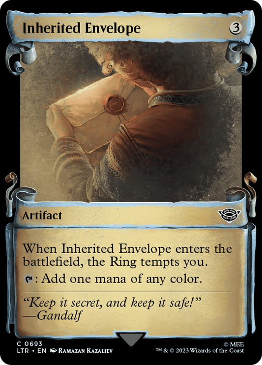Inherited Envelope (LTR-693) (Showcase) (Scroll)