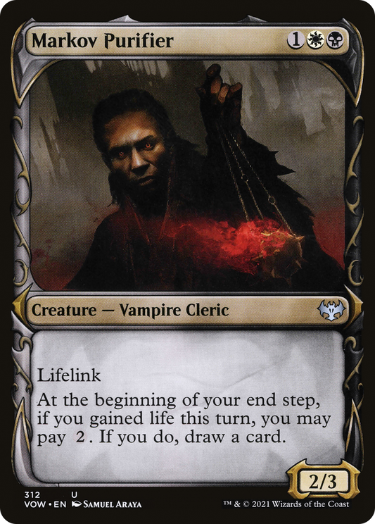 Markov Purifier (VOW-312) (Showcase) (Foil)