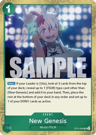 New Genesis (ST11-004) (Foil)