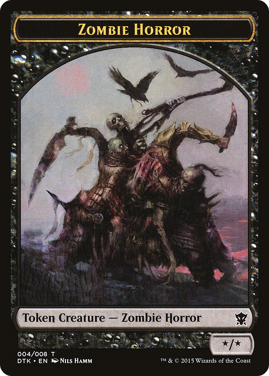 Zombie Horror Token (DTK-004)