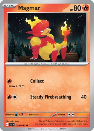 Magmar (PAF-009) (Reverse Holofoil)