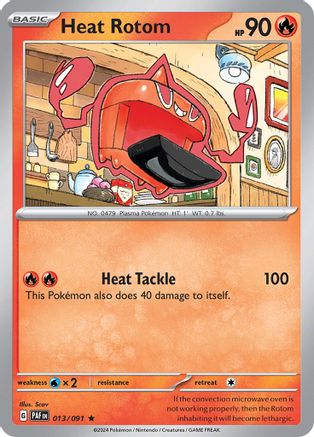 Heat Rotom (PAF-013) (Reverse Holofoil)