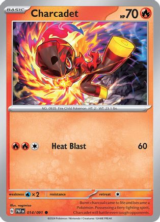 Charcadet (PAF-014) (Reverse Holofoil)