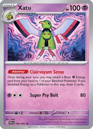 Xatu (PAF-026) (Holofoil)