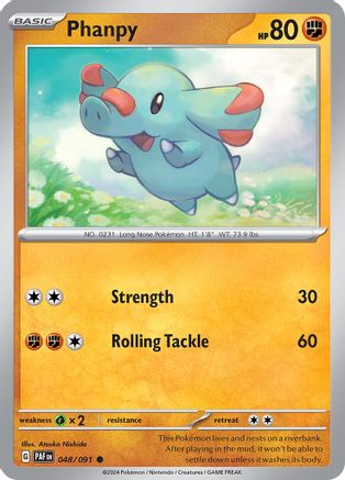 Phanpy (PAF-048) (Reverse Holofoil)