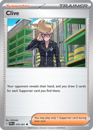 Clive (PAF-078) (Reverse Holofoil)