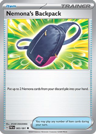 Nemona's Backpack (PAF-083) (Reverse Holofoil)