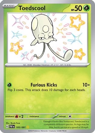 Toedscool (PAF-105) (Holofoil)